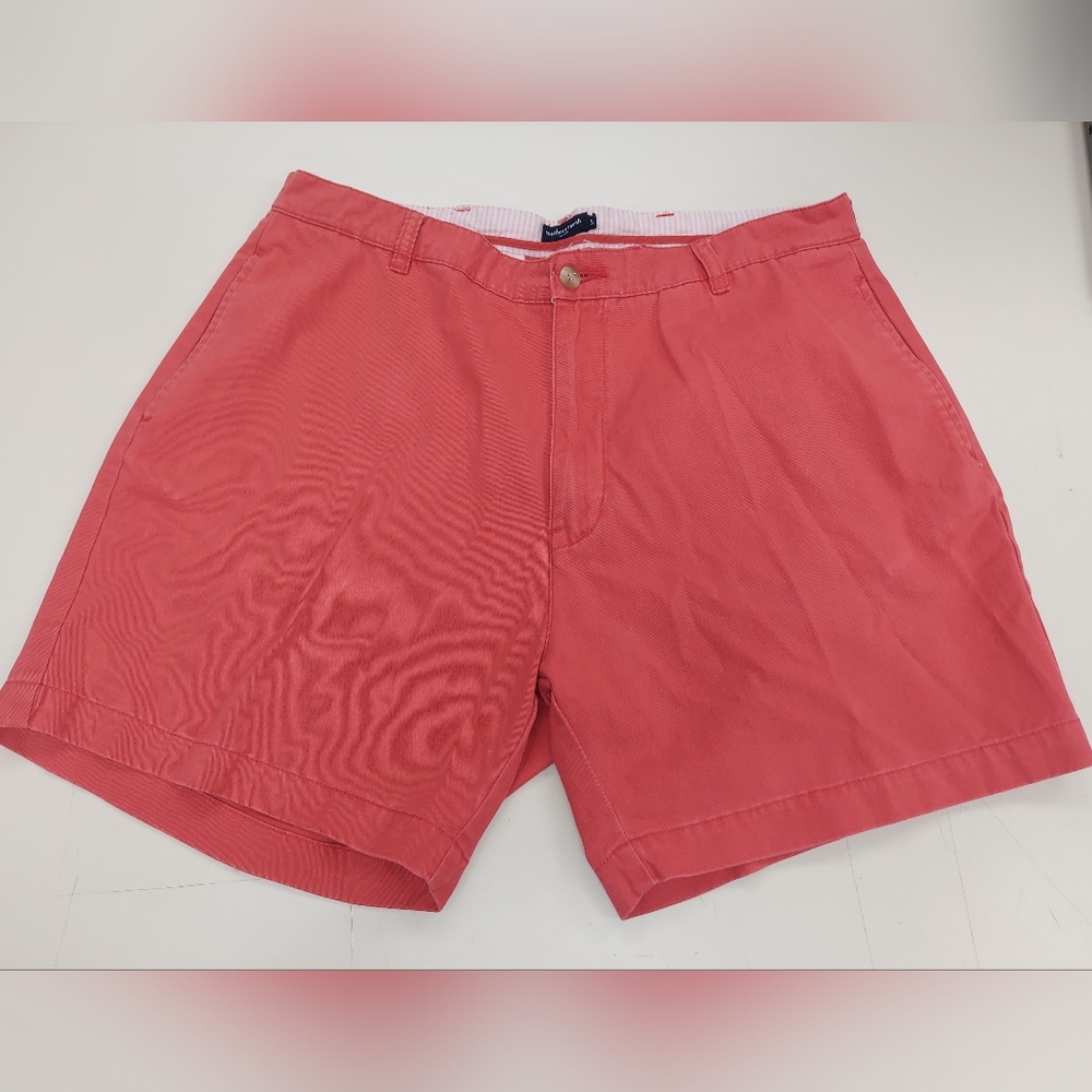 Southern Marsh coral shorts Mens size 36 Pink Red Preppy Dad Salmon Normcore